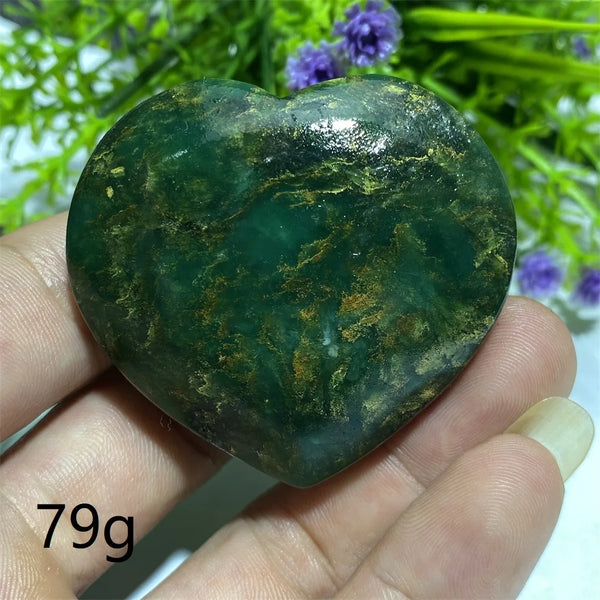 Green Emerald Stone Heart-ToShay.org