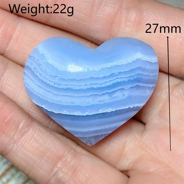 Blue Lace Agate Heart-ToShay.org