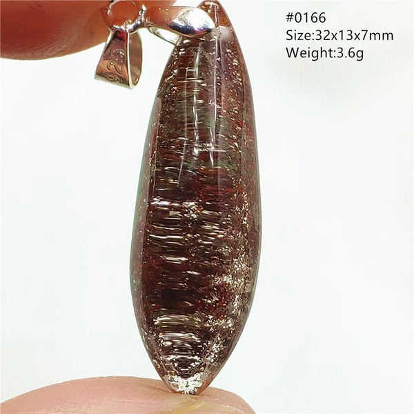 Green Phantom Quartz Pendant-ToShay.org