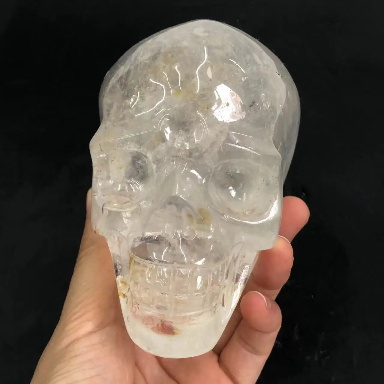 White Quartz Crystal Skull-ToShay.org