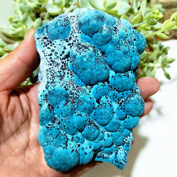 Blue Chrysocolla Crystal-ToShay.org