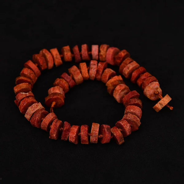 Red Orange Coral Beads-ToShay.org