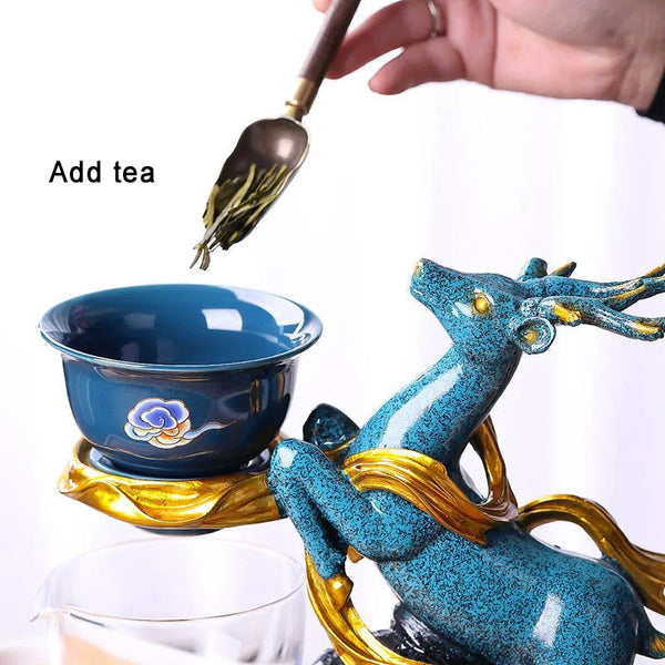 Deer Ceramic Teapot-ToShay.org
