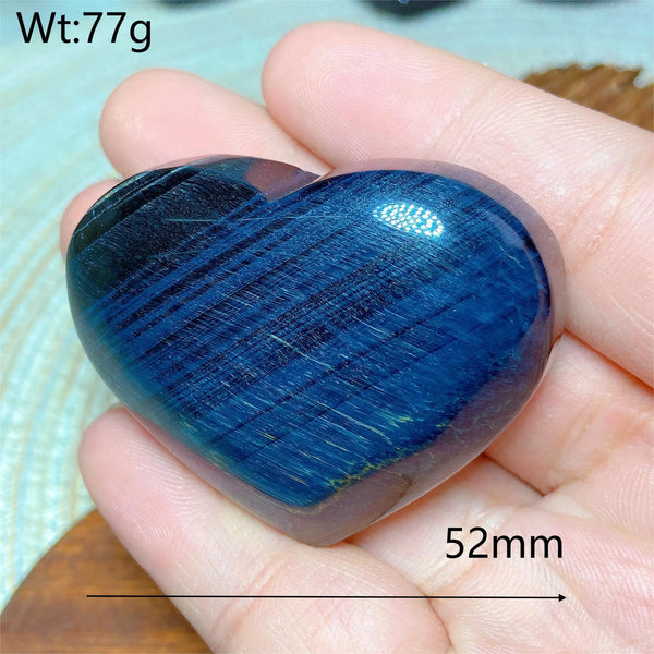 Blue Tiger Eye Heart-ToShay.org