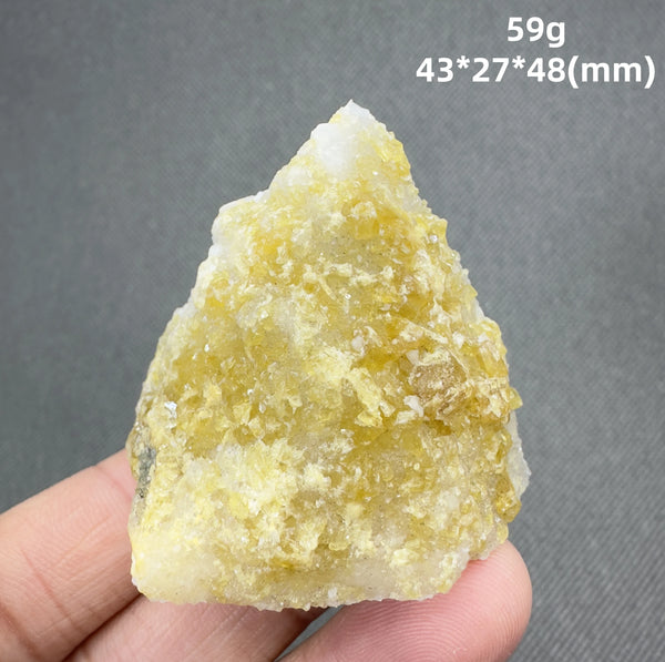 Yellow Barite Mineral Quartz-ToShay.org