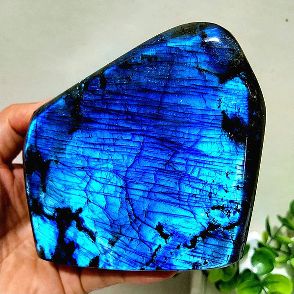 Blue Labradorite Crystal-ToShay.org