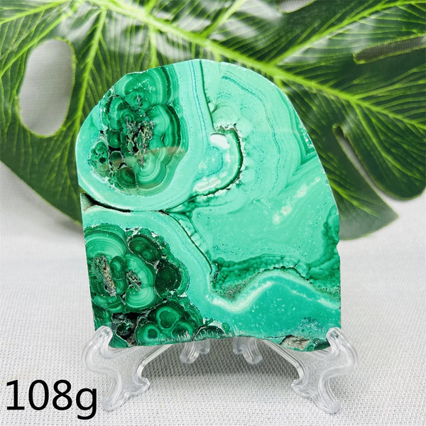 Green Malachite Slice-ToShay.org