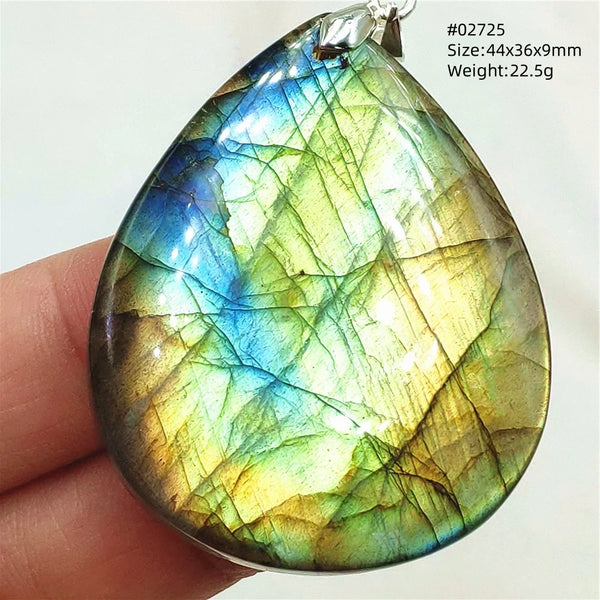 Blue Light Labradorite Pendant-ToShay.org