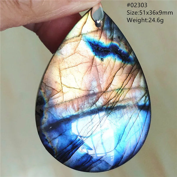 Blue Labradorite Pendant-ToShay.org
