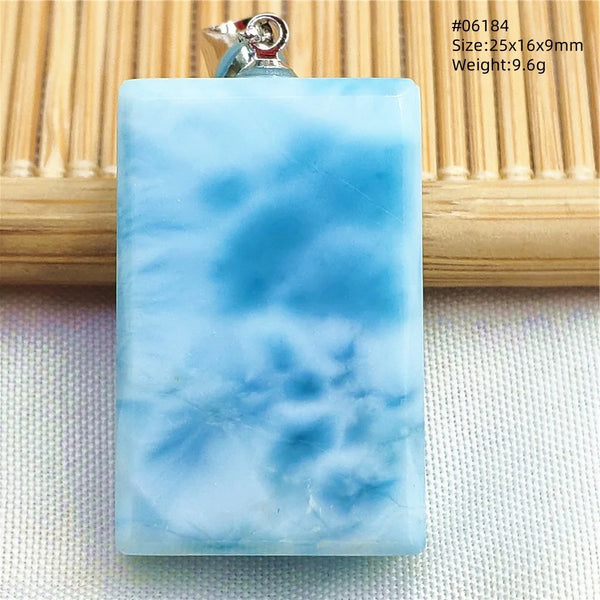 Blue Larimar Pendant-ToShay.org