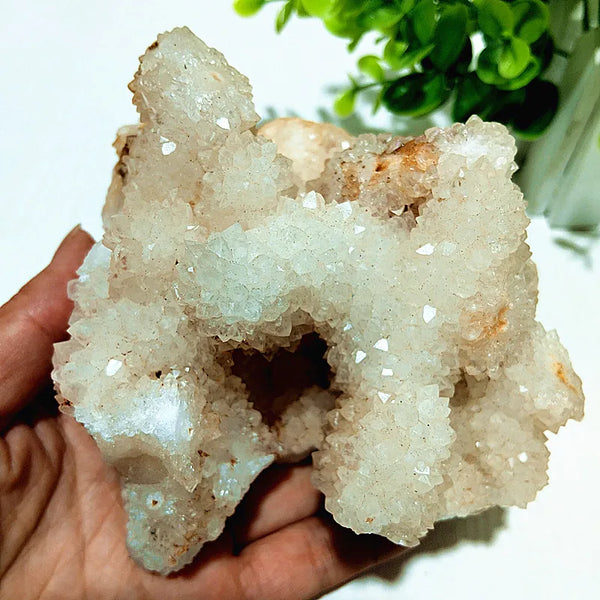 Yellow Agate Finger Crystal Cluster-ToShay.org