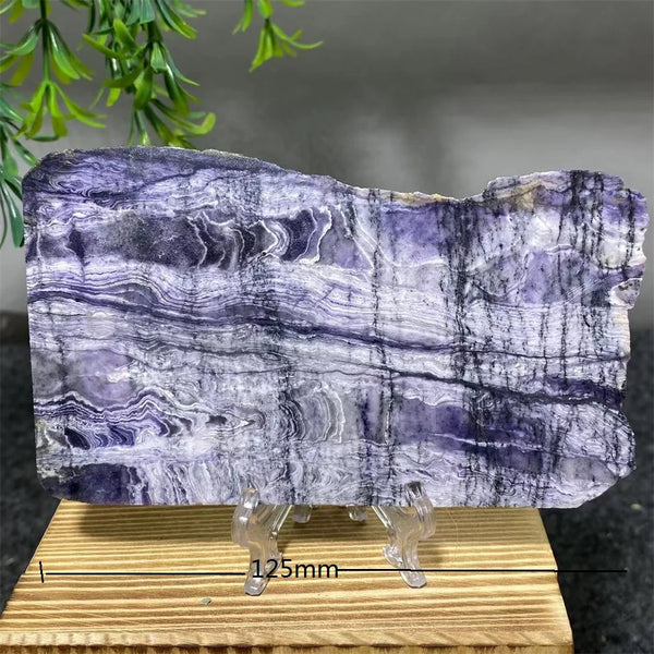 Purple Malachite Slab Slice-ToShay.org