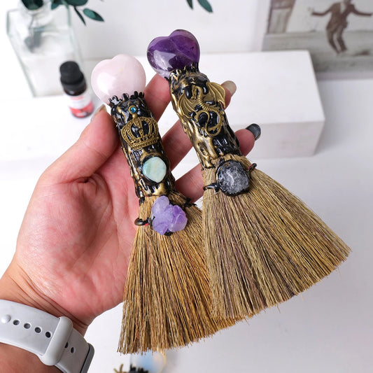 Crystal Heart Broom-ToShay.org