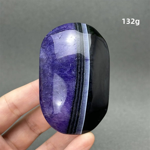 Purple Black Amethyst Agate-ToShay.org