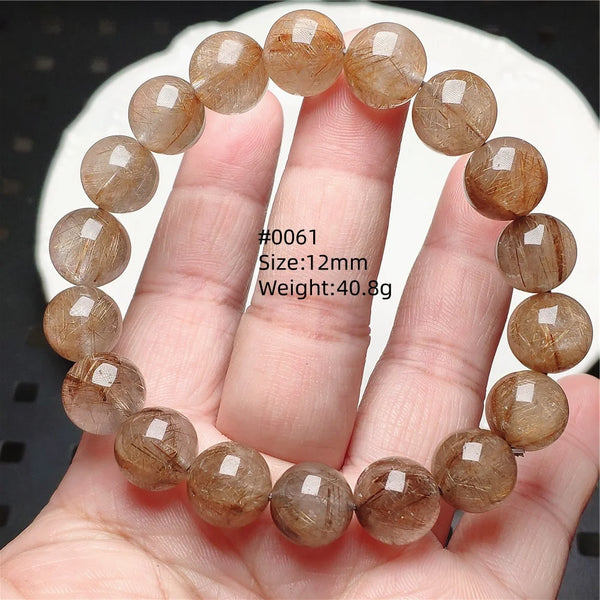 Silver Rutilated Quartz Bracelet-ToShay.org