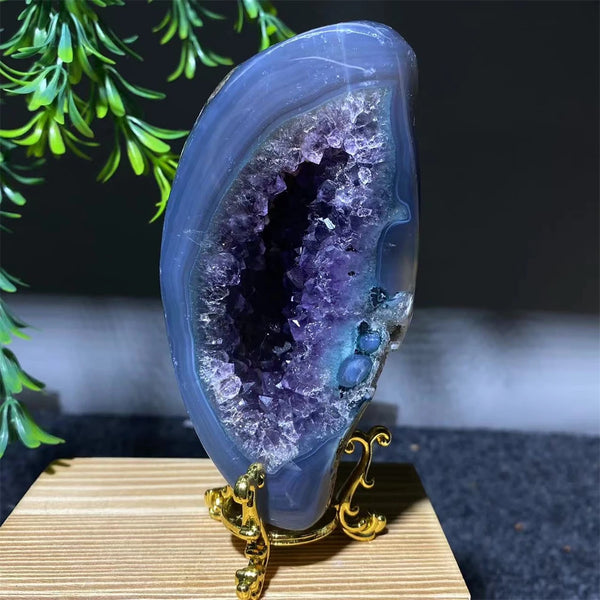 Purple Amethyst Cluster Cave-ToShay.org