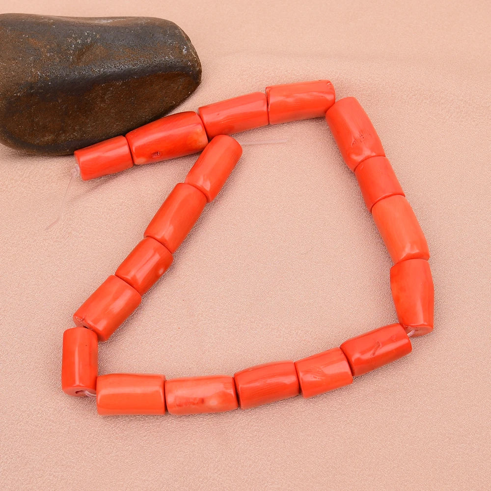 Orange Coral Beads-ToShay.org