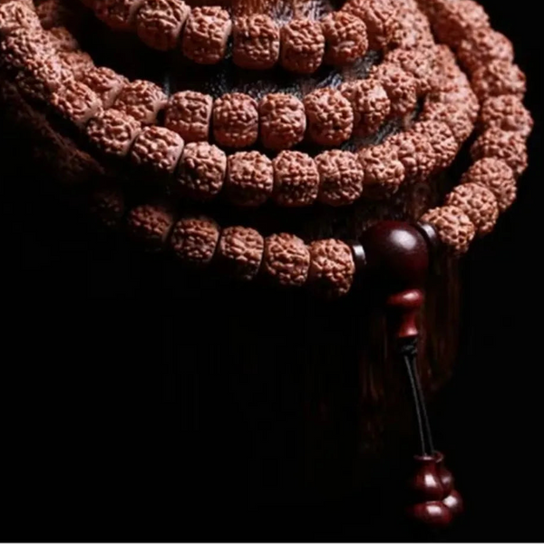 Tibetan Rudraksha Bead Mala-ToShay.org