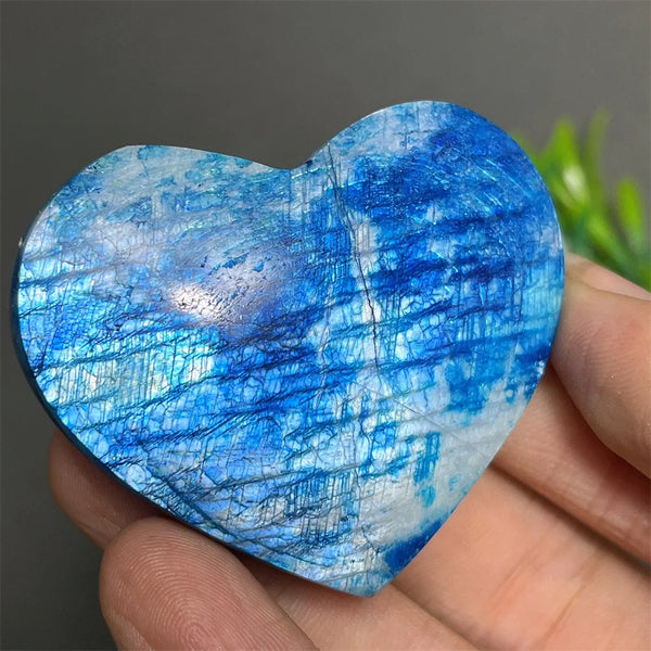 Blue Moonstone Heart-ToShay.org