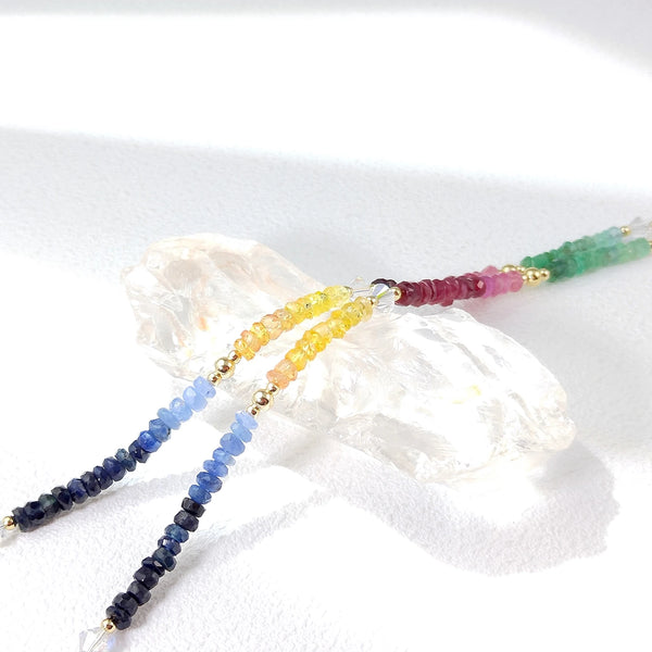 Rainbow Crystal Necklace-ToShay.org