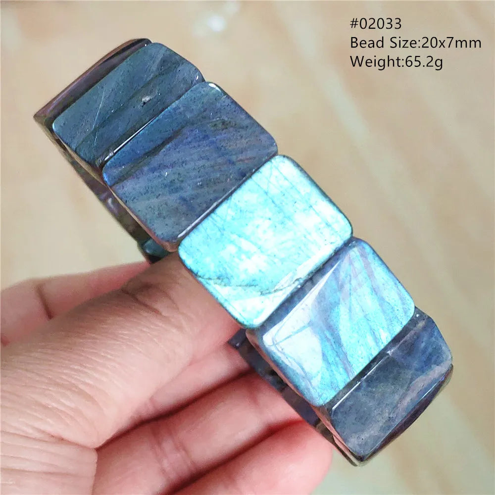 Blue Labradorite Bracelet-ToShay.org