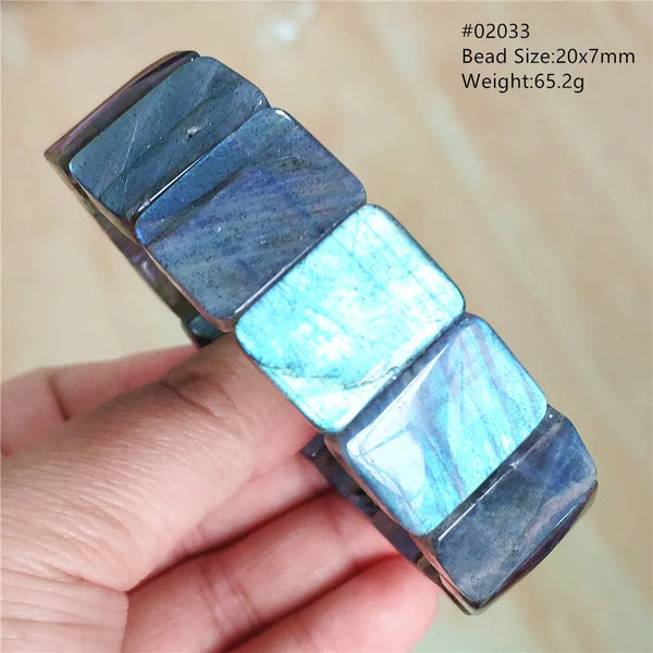 Blue Labradorite Bracelet-ToShay.org