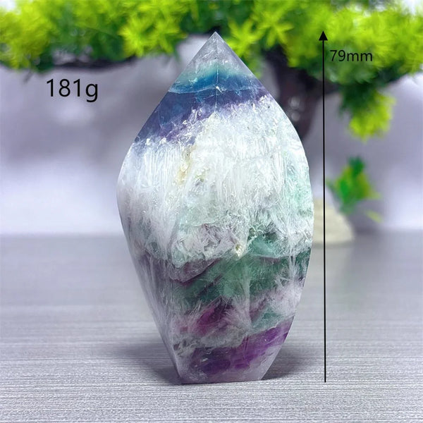 Rainbow Fluorite Flame-ToShay.org
