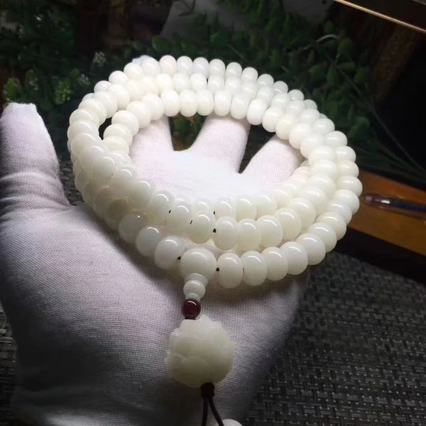 White Jade Bodhi Root-ToShay.org