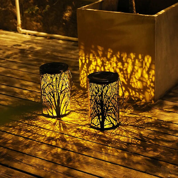 Forest Shadow Solar Lantern-ToShay.org