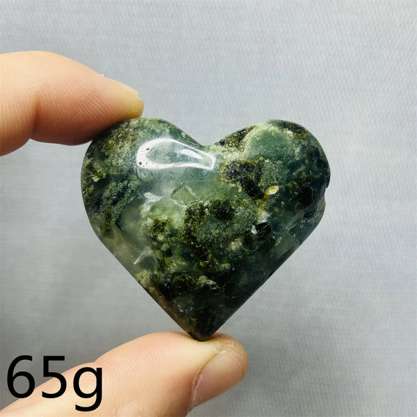 Green Grape Jade Heart-ToShay.org