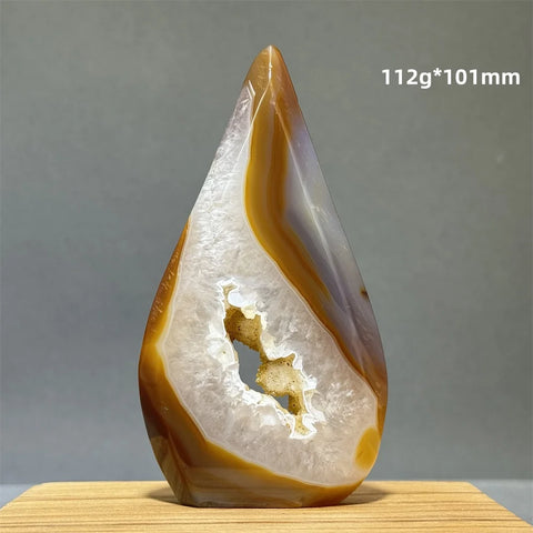 Yellow Agate Flame-ToShay.org