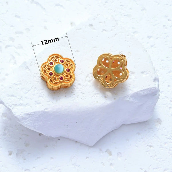 Blue Cats Eye Beads-ToShay.org