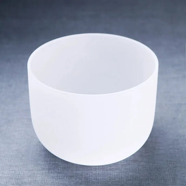 White Frosted Crystal Bowls-ToShay.org