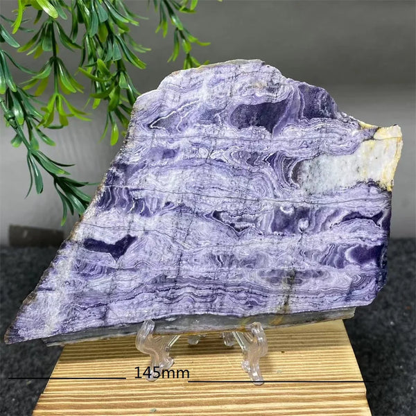 Purple Malachite Slab Slice-ToShay.org