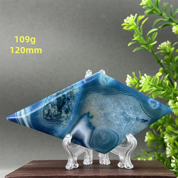 Blue Agate Lace Diamond-ToShay.org
