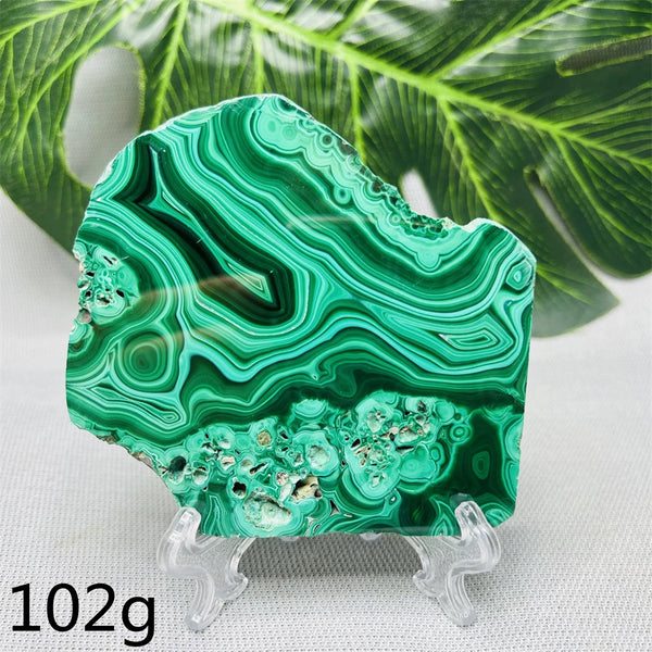 Green Malachite Slice-ToShay.org