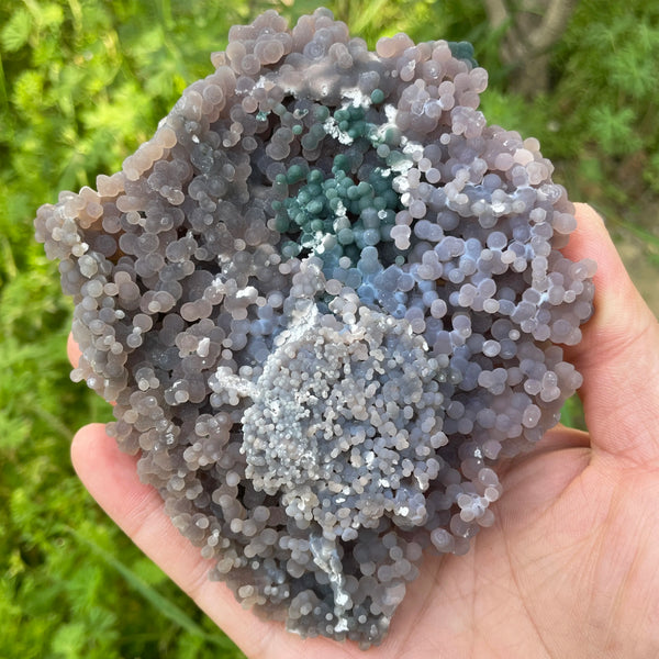 Purple Grape Agate Cluster-ToShay.org