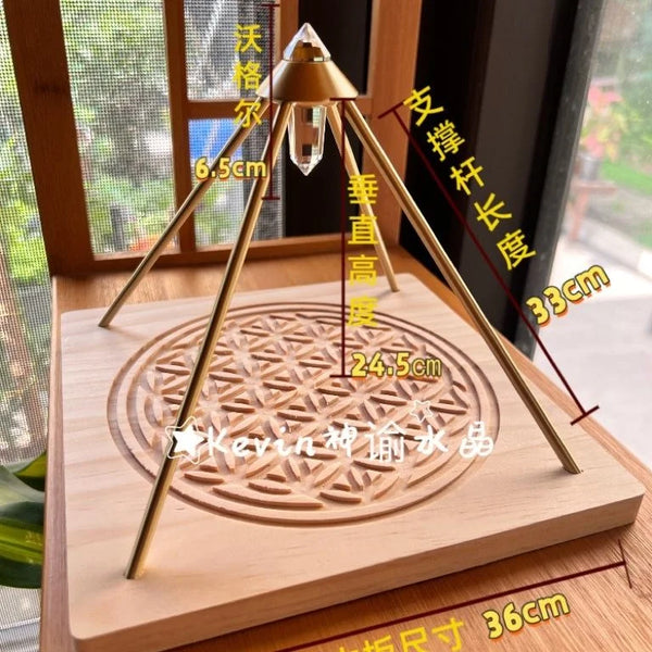 Copper Crystal Clearing Pyramid-ToShay.org
