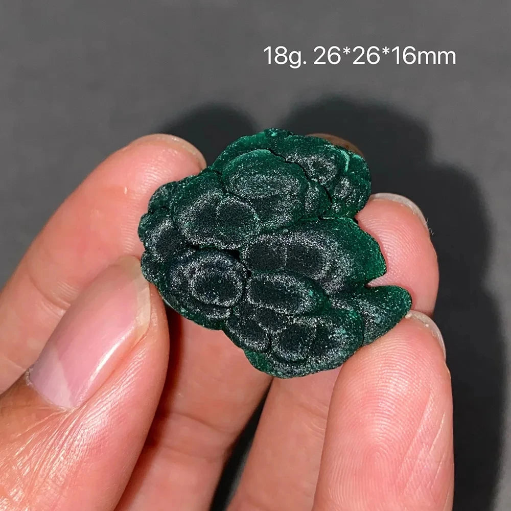 Green Malachite Crystal Slice-ToShay.org