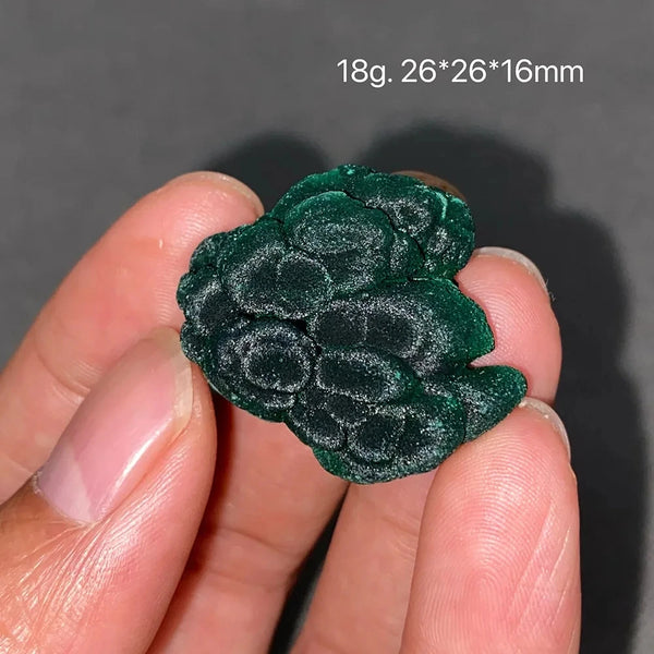 Green Malachite Crystal Slice-ToShay.org