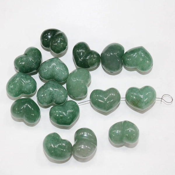 Mixed Quartz Crystal Hearts-ToShay.org