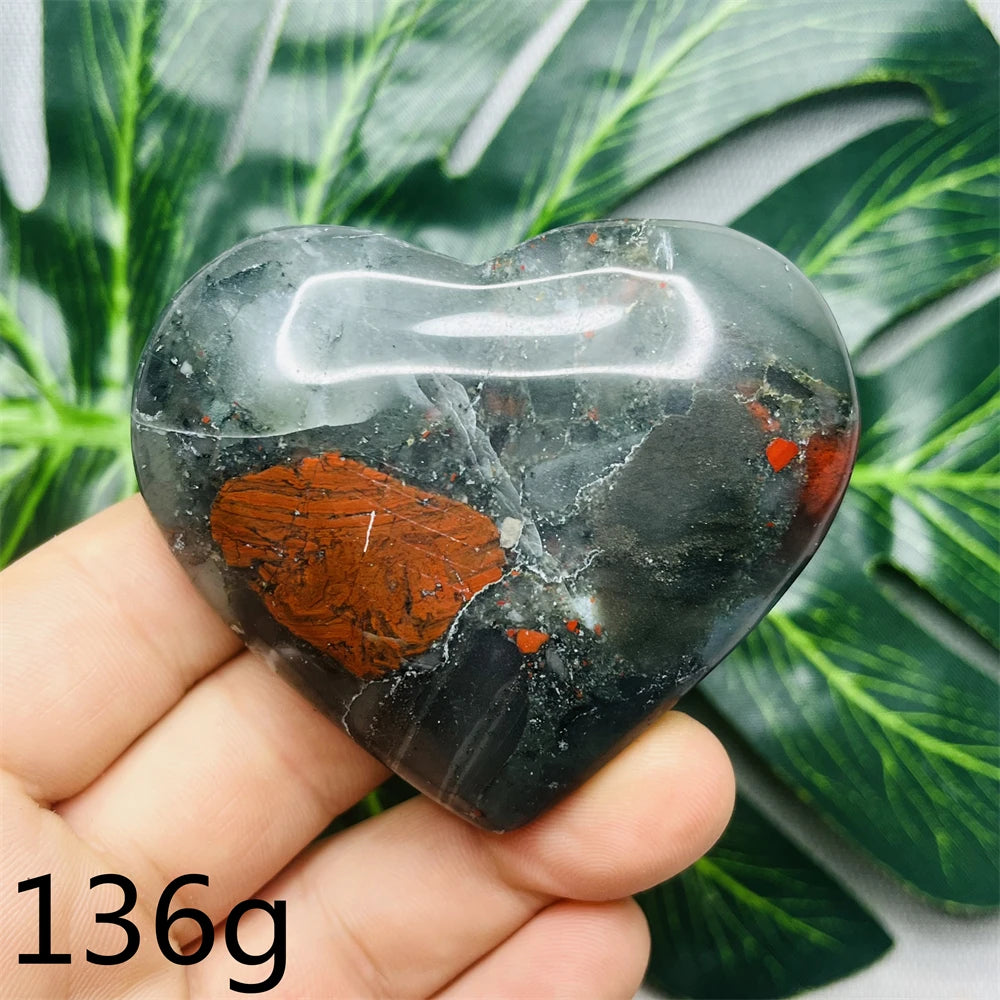Green Blood Stone Hearts-ToShay.org