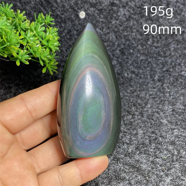 Rainbow Obsidian Torch-ToShay.org