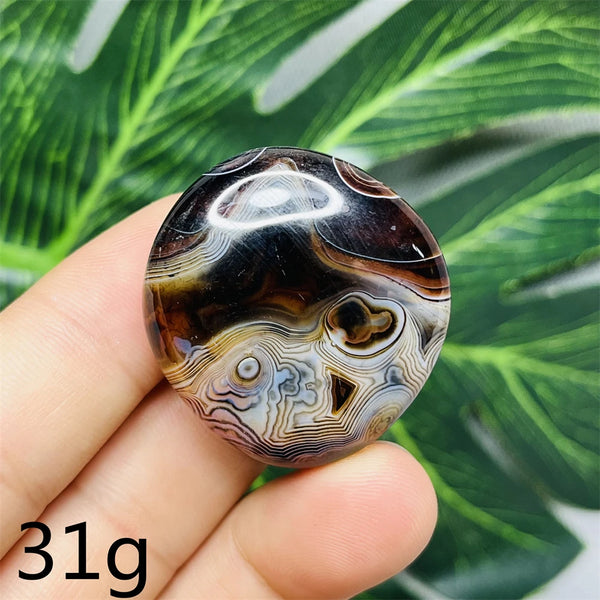 Red Agate Palm Stones-ToShay.org