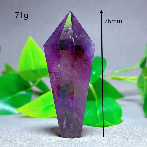 Purple Amethyst Wand Point-ToShay.org
