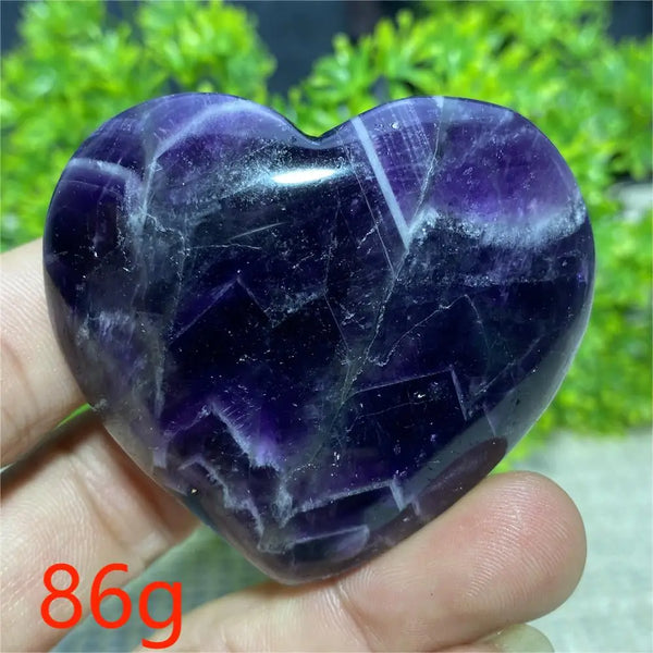 Purple Dream Amethyst Heart-ToShay.org