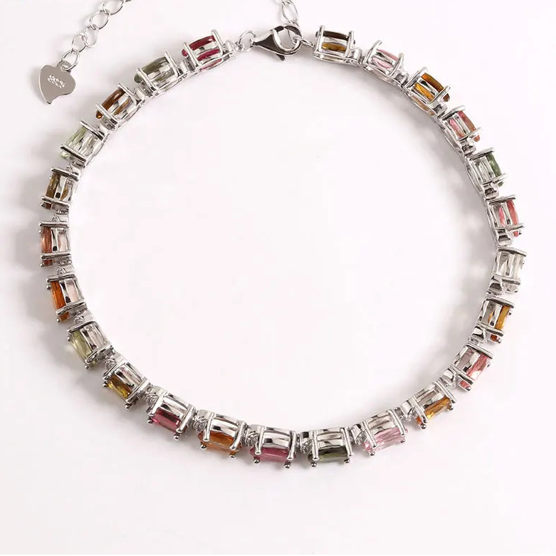 Mixed Tourmaline Bracelet-ToShay.org