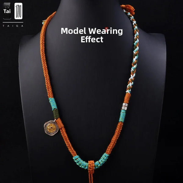 Tibetan Amulet Buddha Necklace-ToShay.org