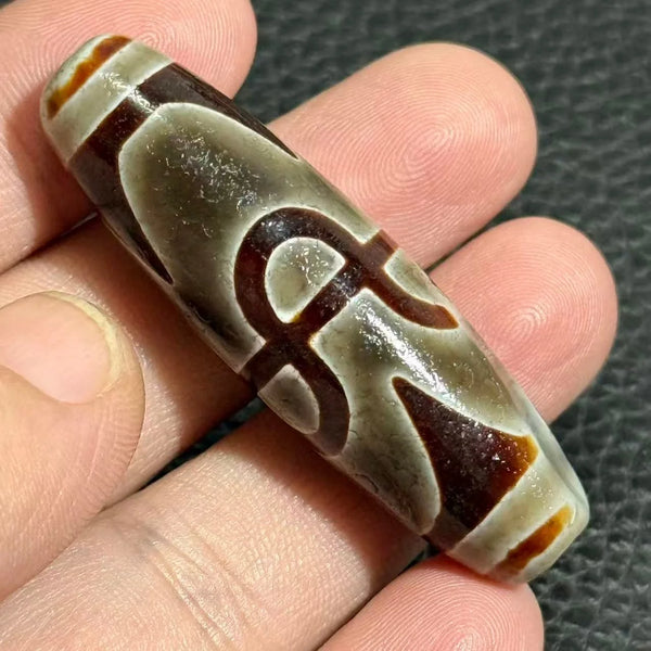 Tibetan Agate Eyes Dzi-ToShay.org