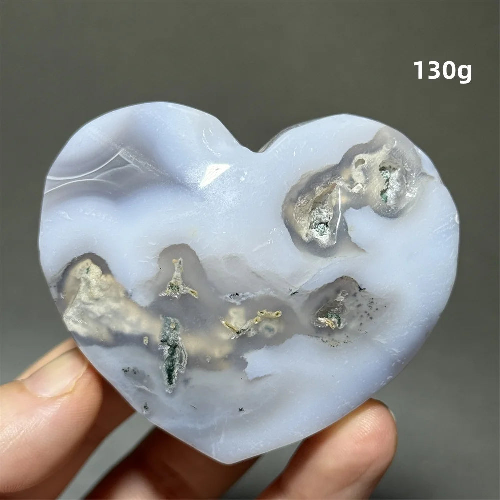Green Moss Agate Heart-ToShay.org